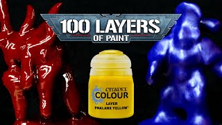 100 Layers of Warhammer Paint [upl. by Brunhilda725]