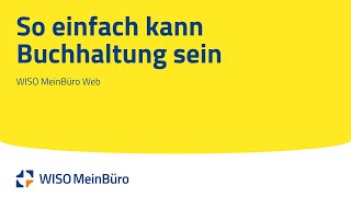 WISO MeinBüro Rechnungen  So einfach kann Buchhaltung sein [upl. by Atinad]