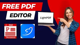 How to Edit PDF file Free  LightPDF Editor Software [upl. by Bruns158]