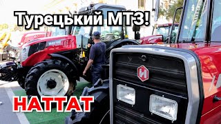 Турецький HATTAT 110 сил в Україні Заміна МТЗ Дешевий трактор для ValtraMassey Ferguson [upl. by Yadnil]