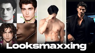 Full Looksmaxxing Guide  How To Be An Attractive Man [upl. by Ober]