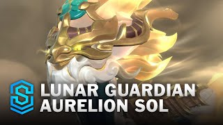 Lunar Guardian Aurelion Sol Wild Rift Skin Spotlight [upl. by Anayek]