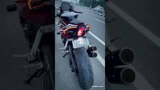 Most loaded cbr650r of india 🔥reels viralreels honda youtubeshorts edits bikes shorts [upl. by Ahsimaj]