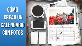 📅 Cómo hacer tu propio calendario con fotos en unos clics [upl. by Nissa]