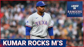 Texas Rangers top prospect Kumar Rocker exceeded expectations in dominant MLB debut against Mariners [upl. by Gnat]