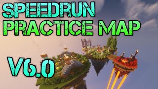 The Allround Speedrun Practice Map  Version 60  Crafting Bridging Bastions Onecycle etc [upl. by Ym]