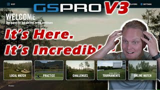 GSPro V3 is Here Loaded with NEW features [upl. by Eadnus]