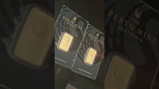 Latest pickups Perth Mint 10g gold bars bullion gold stacking perthmint [upl. by Berghoff532]