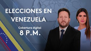 EN VIVO Cobertura Elecciones de Venezuela [upl. by Nennarb]