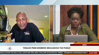 Tobago PNM Members Misleading the Public  Anil Roberts  Host Shenell Felix  Tobago Updates [upl. by Ilatfan]