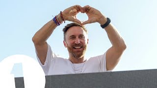 David Guetta live at Café Mambo for Radio 1 in Ibiza 2017 [upl. by Pressey]