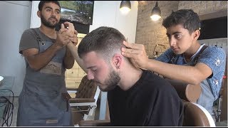 ASMR Turkish Barber FaceHead and Body Massage 173 [upl. by Landri]