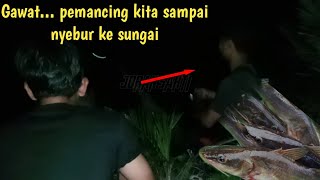 Malam Hari MANCING IKAN BAUNG SERU BANGET [upl. by Sotsirhc]