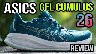 Asics Gel Cumulus 26 Review [upl. by Nylarat]