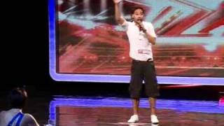 The X Factor 2009  Auditions 1 Danyl Johnson HQ [upl. by Det994]