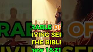 The Parable of the Unforgiving Servant Like Never Seen Before The King and Servant In the Bible [upl. by Greenes38]