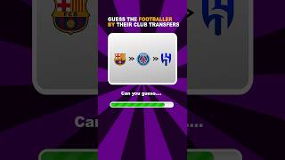 Guess the Footballer by Club Transfer 🔥😱 thegrandquiz football clubtransfer footballplayer [upl. by Annahsit]