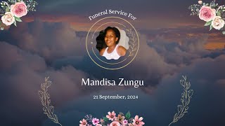 Funeral Service For Mandisa Zungu [upl. by Anitsyrc]