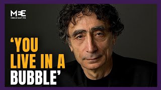 You live in a bubble Gabor Maté answers question from Israeli audience member [upl. by Krueger]