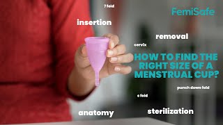 How to find the right size of Menstrual Cup [upl. by Adrienne830]