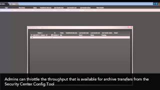 Genetec  Archive Transfer [upl. by Malinde]