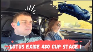 UNE LOTUS EXIGE 430 CUP STAGE 1😱 LIGNE FULL TITANE AVEC 500 CHEVAUX 😱 [upl. by Yleme]