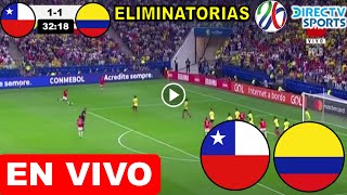 Chile vs Colombia EN VIVO donde ver y a que hora juega chile vs colombia Eliminatorias conmebol 2023 [upl. by Aniryt]