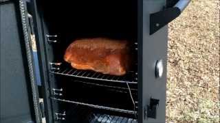 Master Forge Vertical Smoker from Lowes [upl. by Artapoelc]