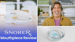 SnoreRX Plus Mouthpiece  The MOST Comfortable AntiSnoring Device [upl. by Erot]