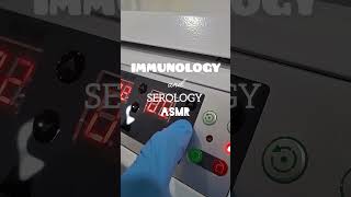 Immunology and Serology Section 30secondsASMR asmr laboratory medtechstudent [upl. by Jaala]