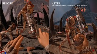 Hellsweeper VR PSVR2 Dynamic Foveated Rendering Update is LIVE [upl. by Wanda]