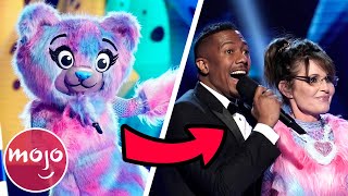 Top 20 Most Shocking Reveals on The Masked Singer [upl. by Urbannai]