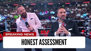 Joe Tessitore Gives Honest Assessment Of Monday Night Raw Debut [upl. by Nas359]