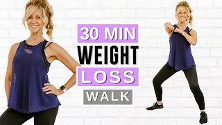 30 Minute WEIGHT LOSS Walking Workout For Women Over 50 [upl. by Messing]