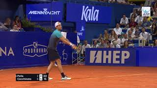 Highlights Cecchinato Wins At Umag 2018 [upl. by Gant730]