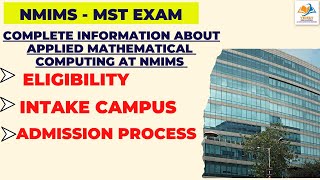 NMIMS MST EXAM I Complete information about APPLIED MATHEMATICAL COMPUTING AT NMIMS [upl. by Eeliram]