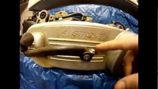 HOW TO DISASSEMBLE A 4 STROKE BMSGY6 SCOOTER ENGINE TUTORIAL PART 1  FULL HD [upl. by Mecke]