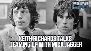 Keith Richards Talks Teaming Up With Mick Jagger [upl. by Vaish]