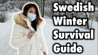 Surviving the Swedish Winter  how do Swedes do it The Ultimate Guide for the Cold of Sweden [upl. by Thorlie297]