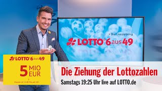 Live  Die Ziehung der Lottozahlen am 20022021 [upl. by Petua]