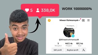 Dapat 400K Followers TiKTok Dalam 1 Minggu Tanpa Ngonten dan FYP Aku Bongkar Caranya [upl. by Vernor]