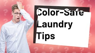 What mode do you wash colored clothes in [upl. by Meaghan]