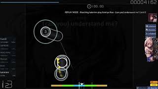 【Osu】Komiya Mao can you understand me？〔uuh？〕 HR FC [upl. by Aicirtap476]