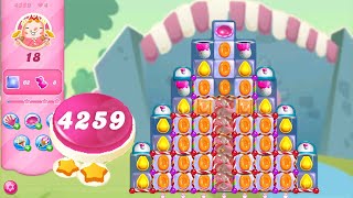 Candy Crush Saga Level 4259 NO BOOSTERS  2 Stars 🌟🌟 [upl. by Sitto685]