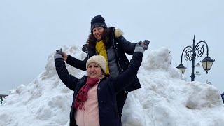 Kasauli Shimla Trip 🏔  Snowfall  Jan 2022 ❄️☃️  Vlog 35 [upl. by Nalorac]