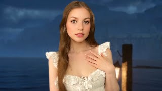 ASMR The Siren By The Sea Fantasy Roleplay Personal Attention ASMR For Sleep Hair Brushing [upl. by Buller]