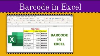 How to generate Barcode in Excelcreate Barcode In Excel Barcode font for Excel Barcode [upl. by Eintirb]