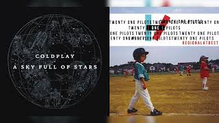 Kitchen Sinks Full Of Stars Mashup twenty one pilots Coldplay [upl. by Norraa965]