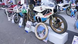 Coupes Moto Légende 2018  Exposition Morbidelli [upl. by Cost]