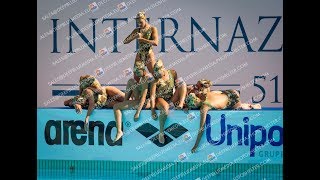 Nuoto Sincronizzato  Campionato Italiano Assoluto 2014  Finale Squadra All Swim Roma [upl. by Ennaylloh659]